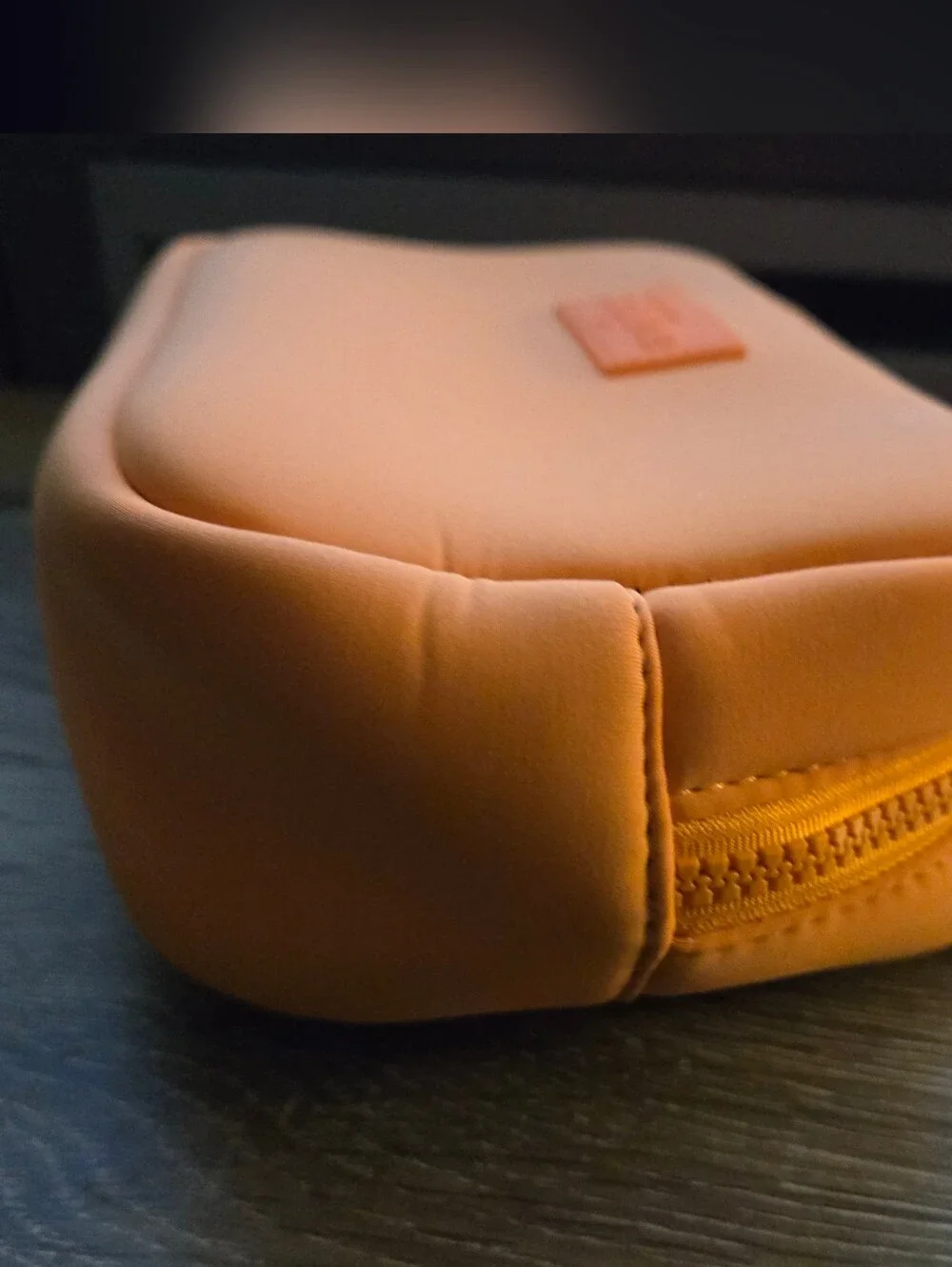 Sideline Bags Orange Cosmetic Pouch